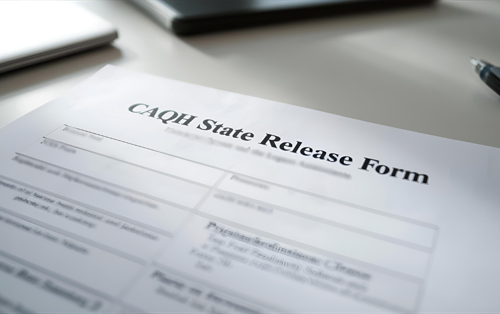 What is the CAQH State Release Form